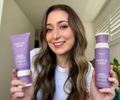 Beauty IQ Article - I Tested Virtue's Flourish Range Against My Post-Partum Strands