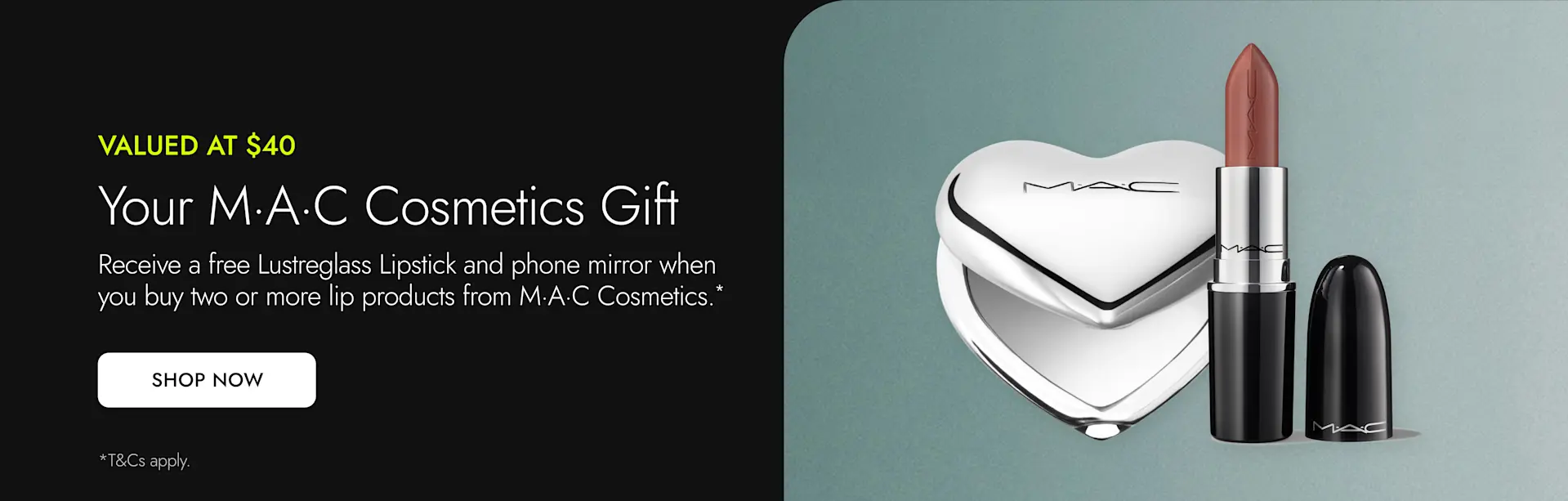 NZ Homepage Banner Image 4 - M.A.C Cosmetics GWP