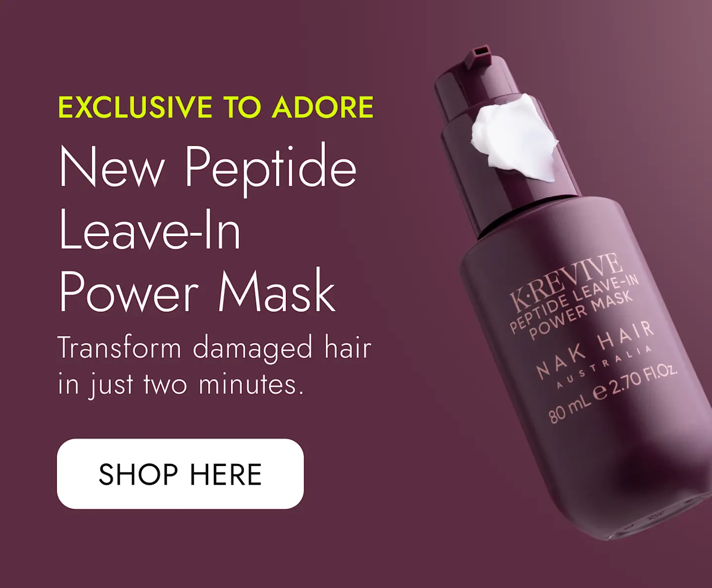 AUS Homepage Banner - Image 4 - NAK Hair K.Revive Exclusive