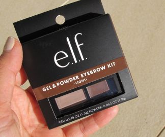 elf eyebrow kit review