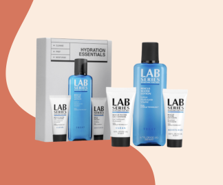 LAB Series Rescue Water Lotion 3 Step Hydration Set-LAB Series Rescue Water Gel Cleanser 30mL- LAB Series Rescue Water Lotion 200mL- LAB Series Rescue Water Emulsion 20mL