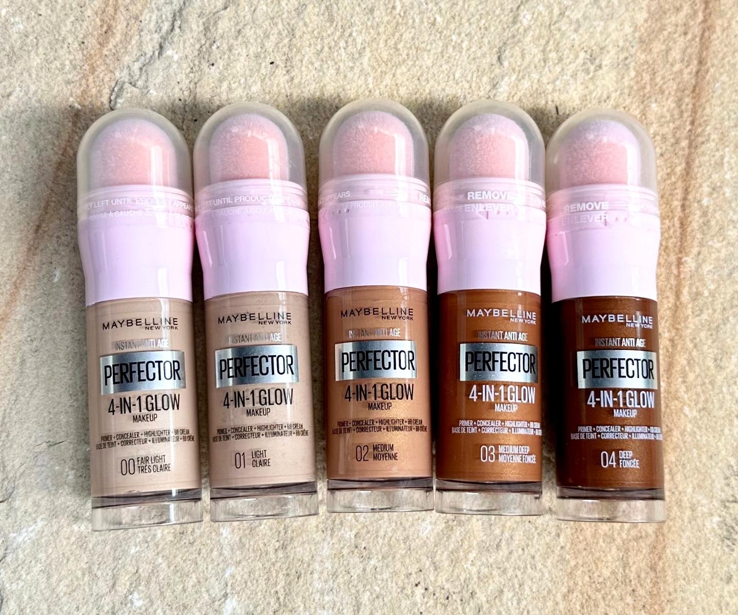 Maybelline Instant Perfector 4-in-1 Glow colour range
