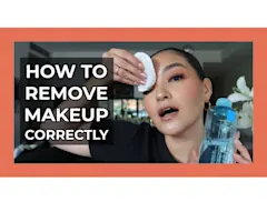 VIDEO: How to remove makeup properly! (In 5 Minutes)