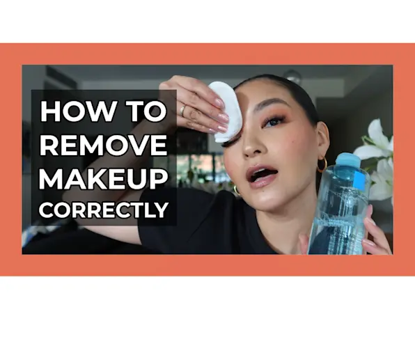 VIDEO: How to remove makeup properly! (In 5 Minutes)