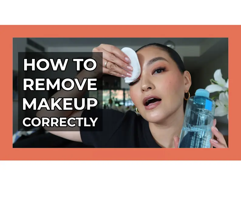 VIDEO: How to remove makeup properly! (In 5 Minutes)