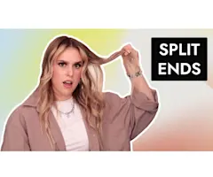 VIDEO: How to fix dry ends in 5 minutes | Split ends and dry hair