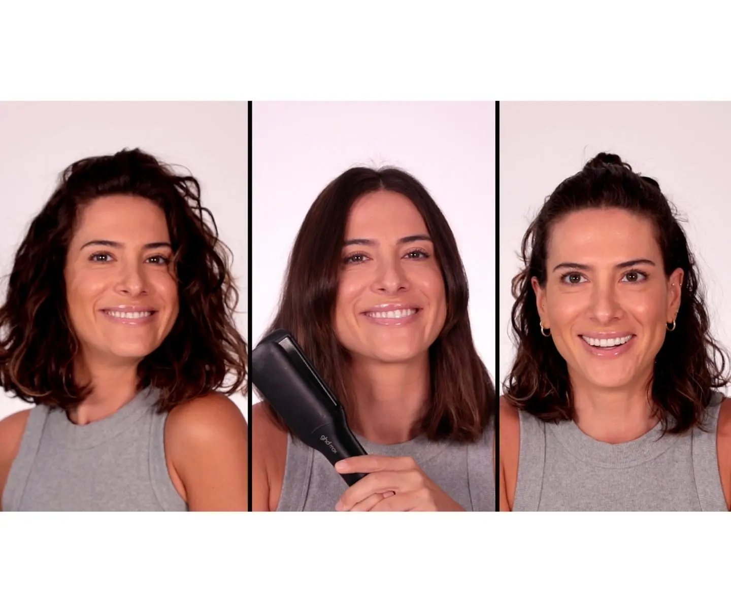 VIDEO: How I style my short, curly hair! | 5 minute frizzy hairstyles