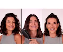 VIDEO: How I style my short, curly hair! | 5 minute frizzy hairstyles