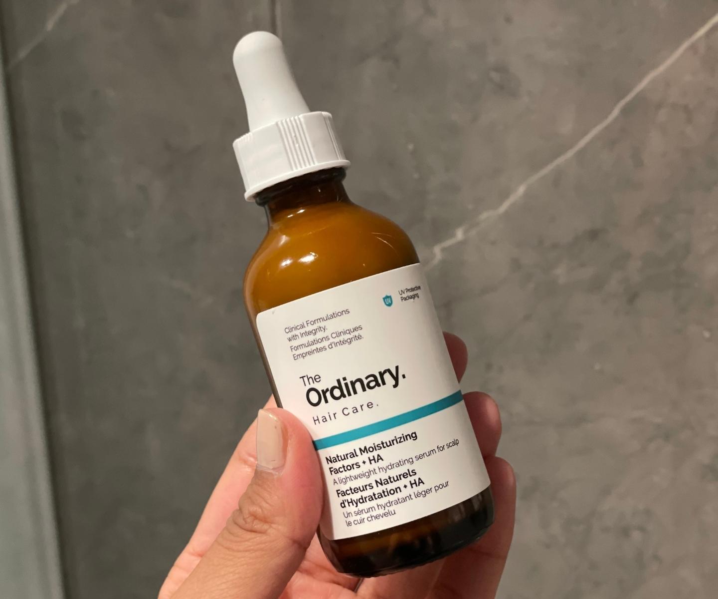 Natural Moisturizing Factors + Hyaluronic Acid Scalp Serum - The Ordinary