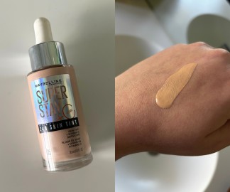 Maybelline Skin Tint Maddy texture split in-article