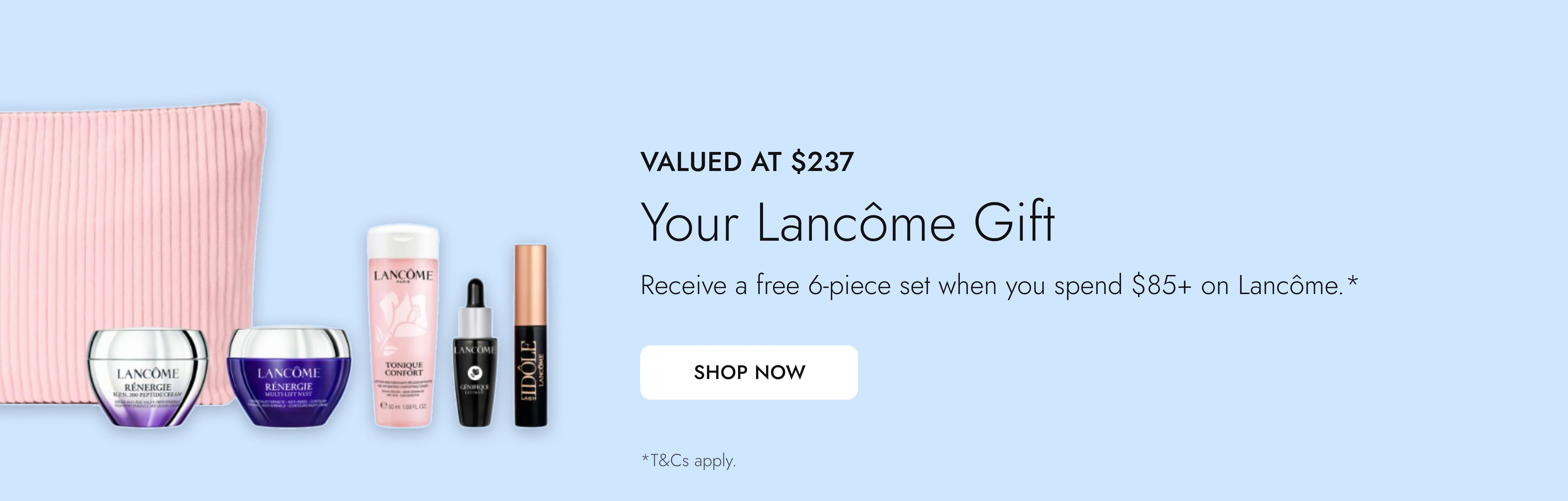 AUS Homepage Banner - Image 3 - Lancome GWP - Minor