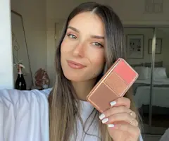 Why Our Resident Makeup Artist Is in Love With This New 3-in-1 Glowy Face Palette