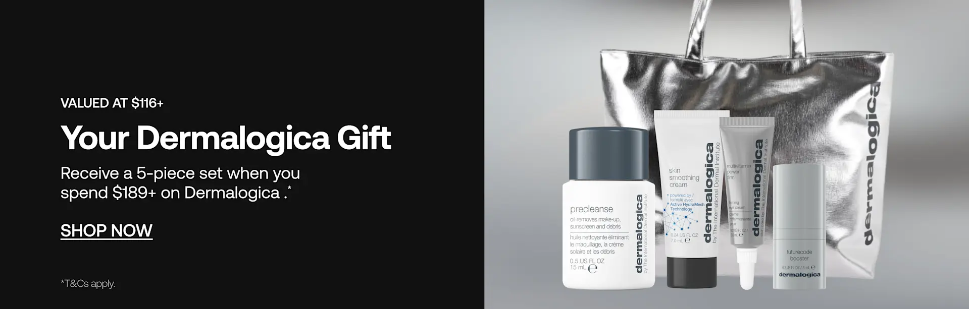 AUS Homepage Banner Image 5 - Dermalogica Major Gift