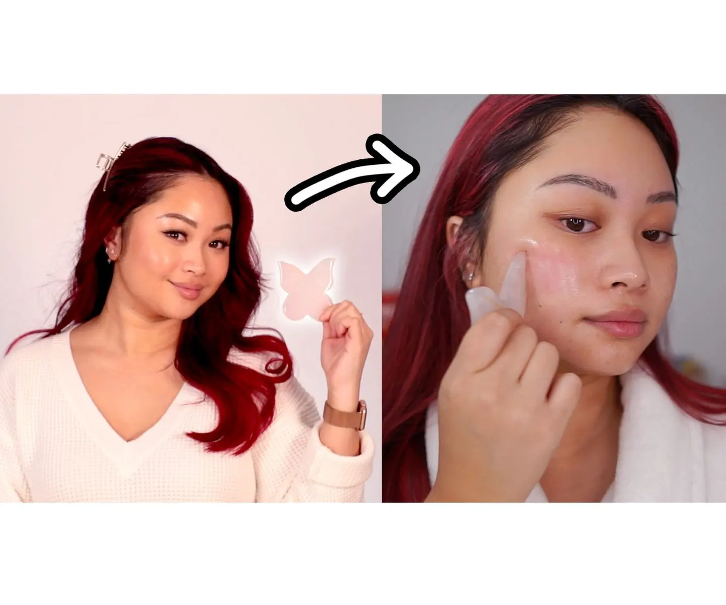 VIDEO: I gua sha’d my face for a month and here are the results!