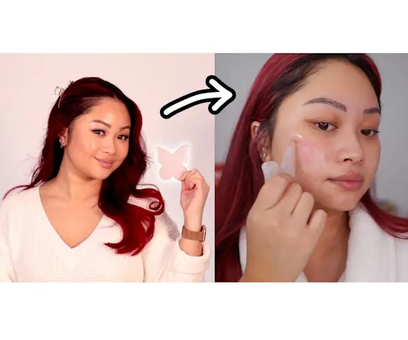 VIDEO: I gua sha’d my face for a month and here are the results!