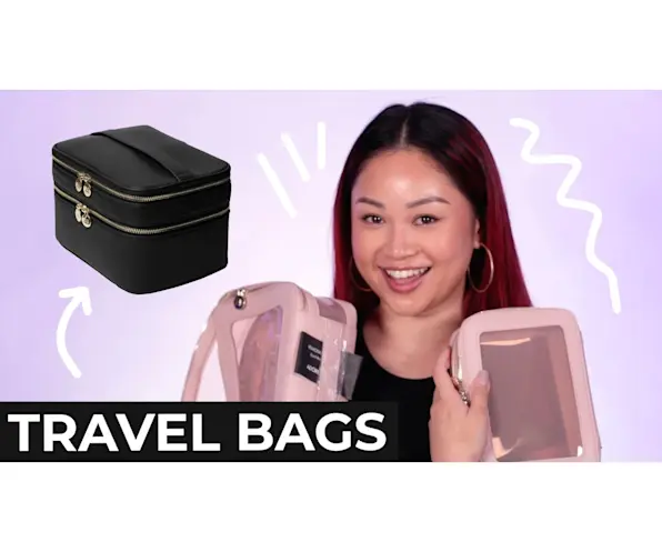 VIDEO: Beauty travel tips! | Best cosmetics bags for travel