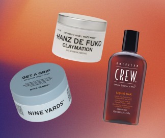 Best Hair Wax - Nine Yards Get a grip Medium Hold Wax, Hanz De Fuko Claymation, American Crew Liquid Wax