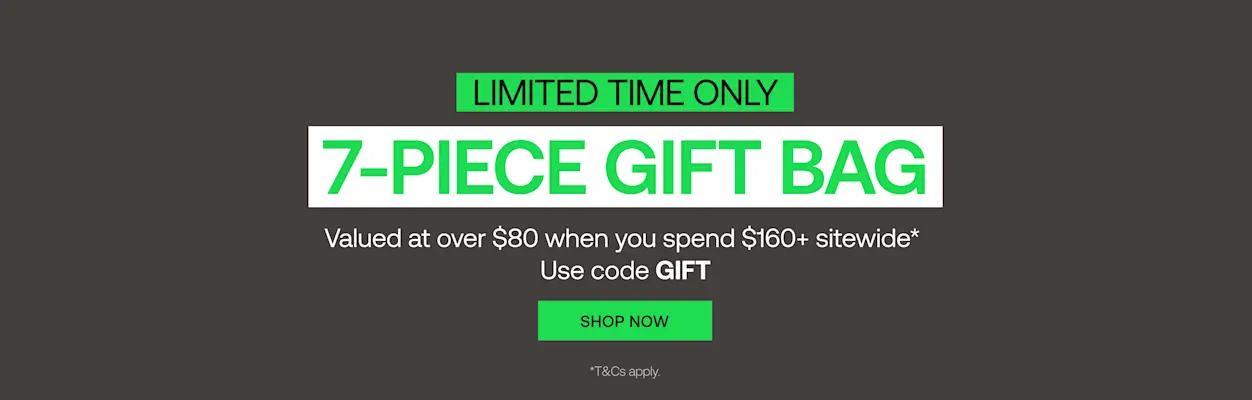 AUS Homepage Banner- Image 2 - Adore Frenzy 7 pce Gift Bag