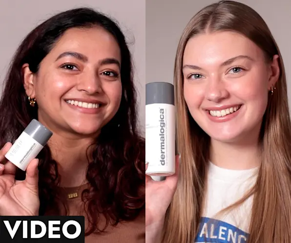 VIDEO: 5 People Try Dermalogica's Famous "Microfoliant"