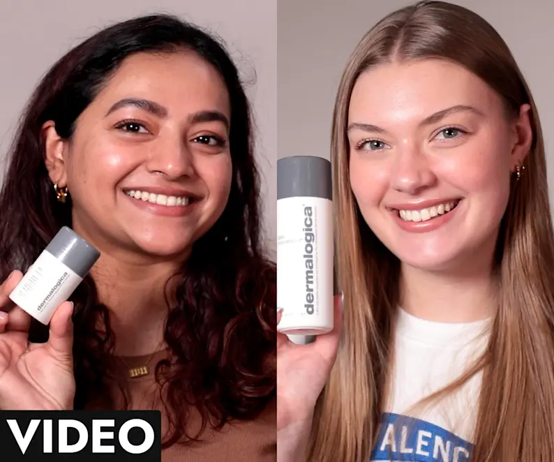 VIDEO: 5 People Try Dermalogica's Famous "Microfoliant"