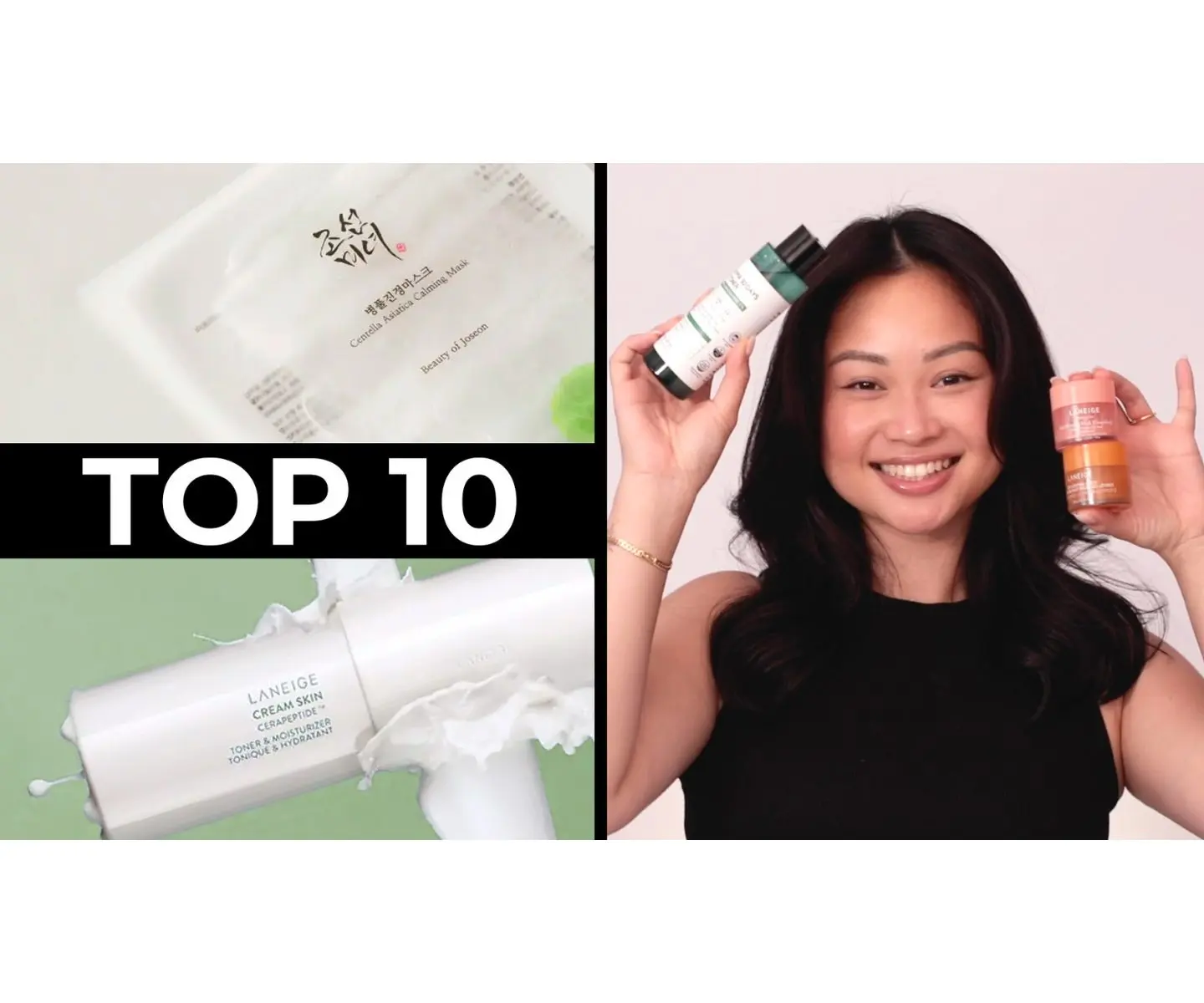 VIDEO: TOP 10 K-BEAUTY! | Most Popular Korean Skincare Products