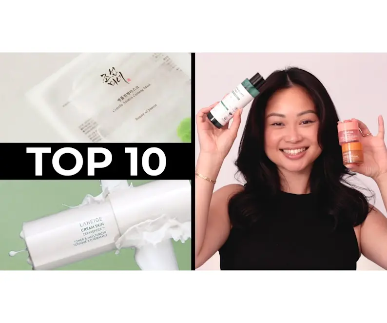 VIDEO: TOP 10 K-BEAUTY! | Most Popular Korean Skincare Products