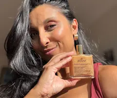 The famous NUXE body shimmer oils are now available at Adore Beauty