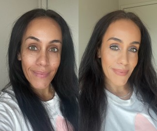 make up for ever before and after makeup routine 