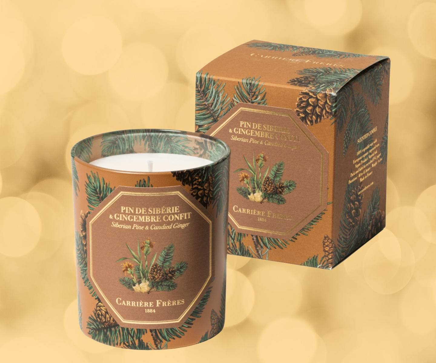 Carrière Frères Siberian Fir & Ginger Candle