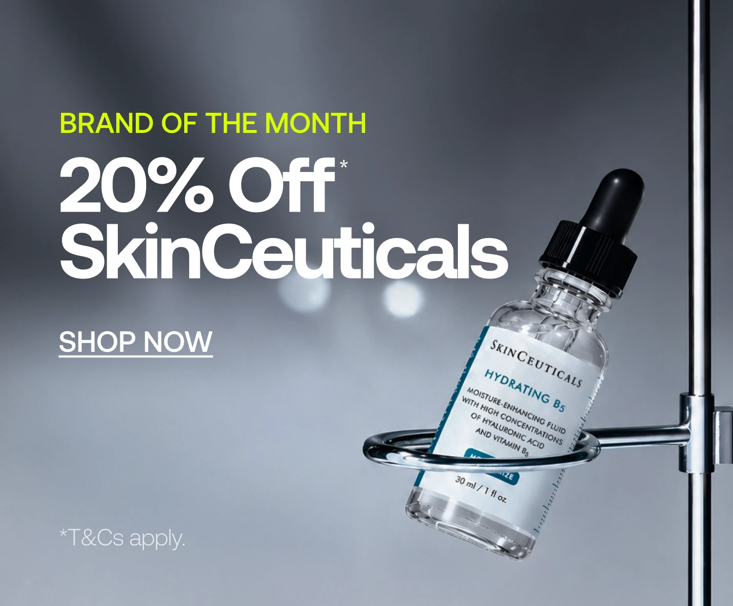 AUS Homepage Banner- Image 2 - SkinCeuticals 20% Off