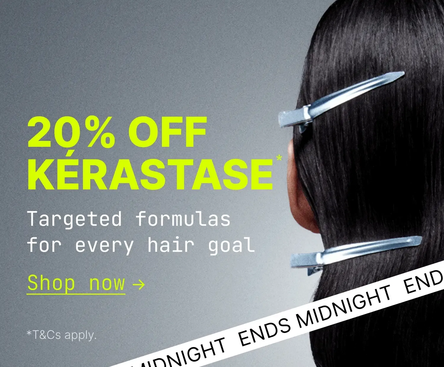 AUS Homepage Banner - Image 1 - Kerastase 20% Off Flash | ENDS MIDNIGHT