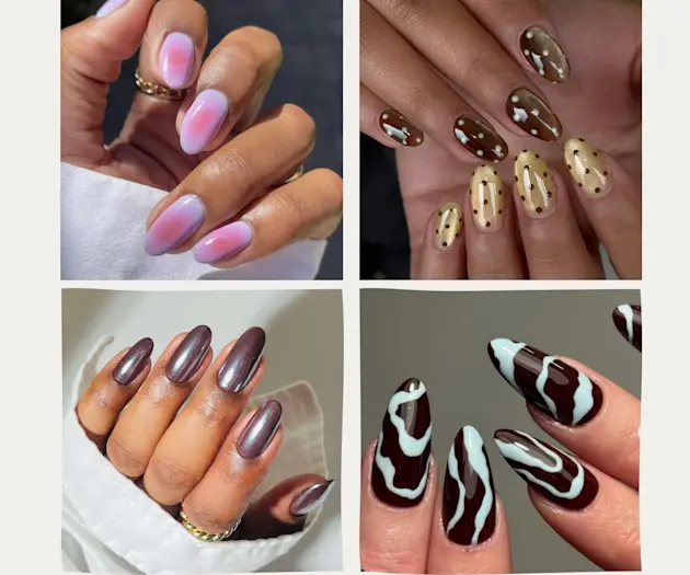 6 Best Nail Trends 2026: Aura Nails, Chrome and Cat Eye. Here's How To Get The Look. 