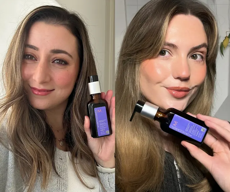 We Review Moroccanoil’s New Purple Hair Treatment and Revisit Their Cult Classics