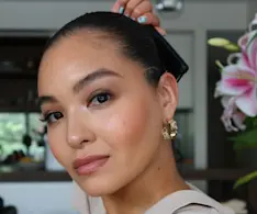 Beauty IQ Article - My Signature Slicked Back Bun Is the Best Style for Greasy Hair Days