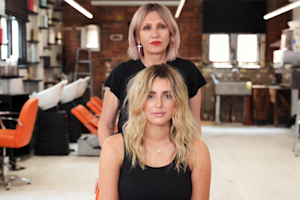 How to Create Beachy Waves Using Mr. Smith
