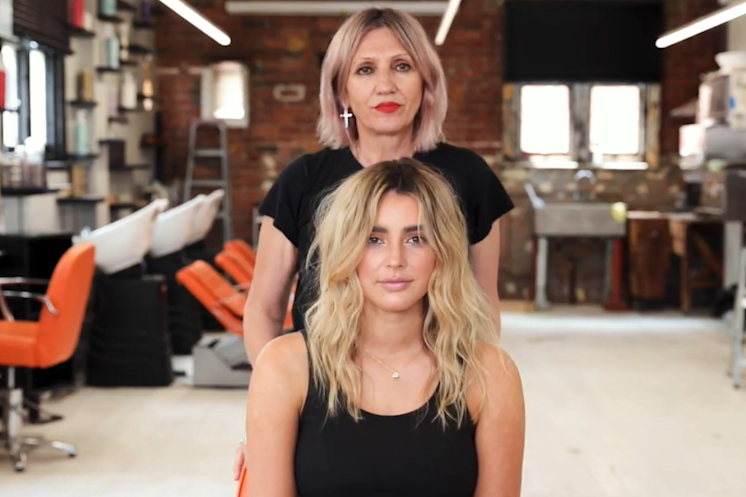 How to Create Beachy Waves Using Mr. Smith