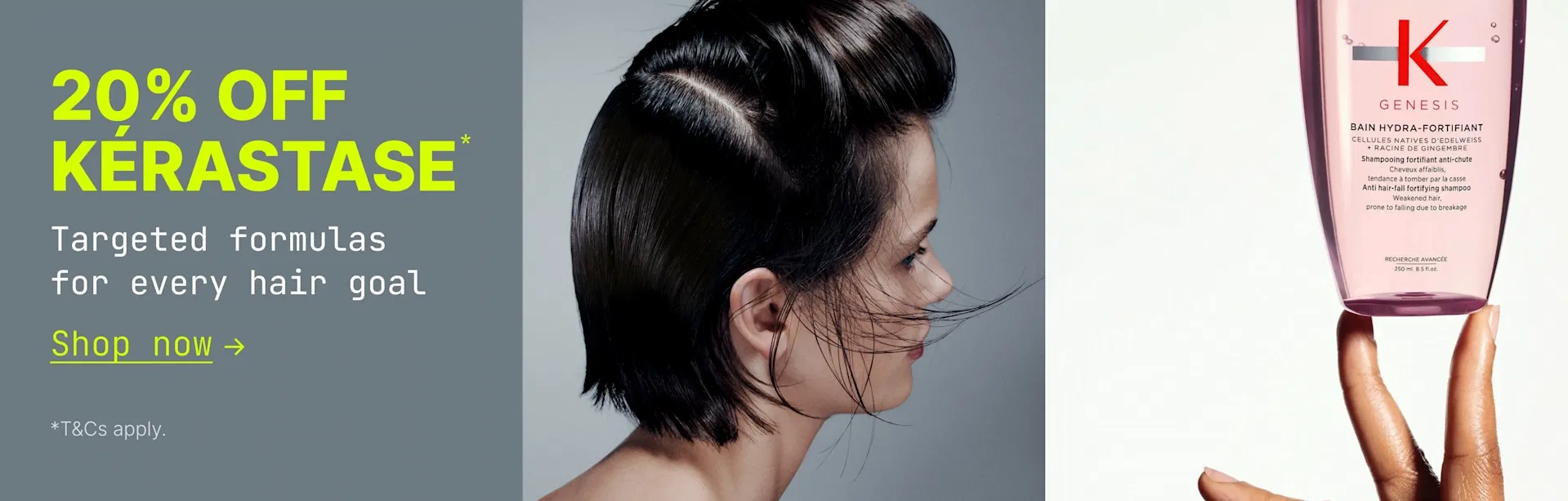 AUS Homepage Banner - Image 1 - Kerastase 20% Off Flash