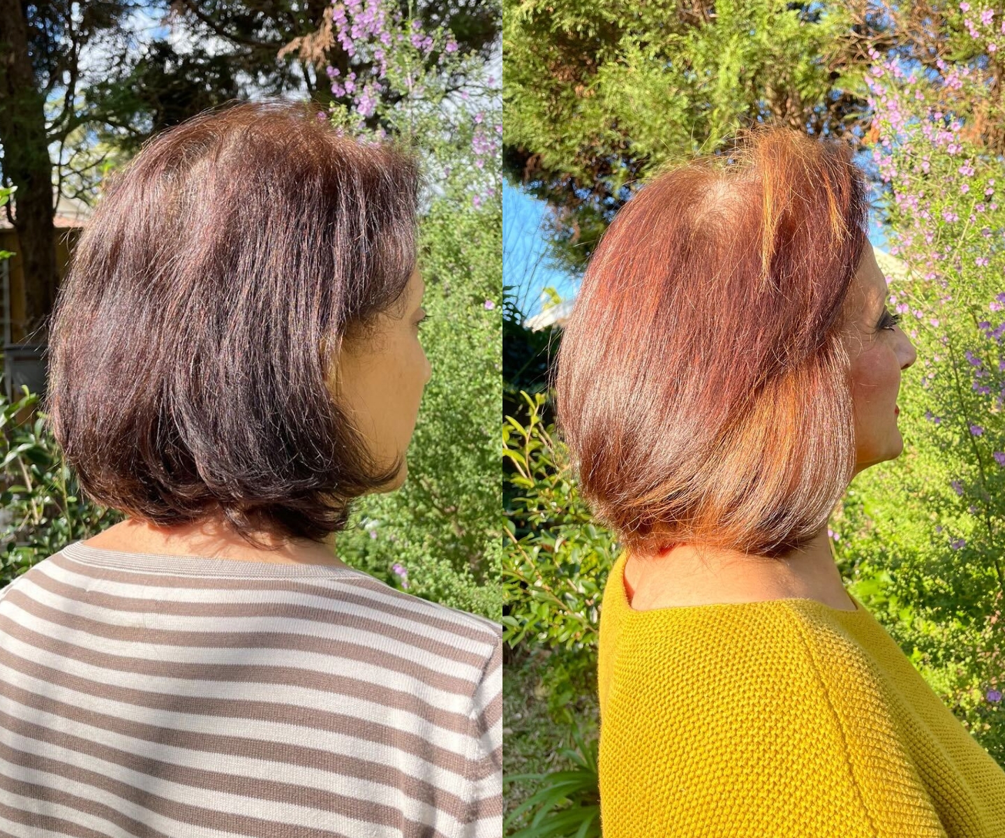 wella before and after