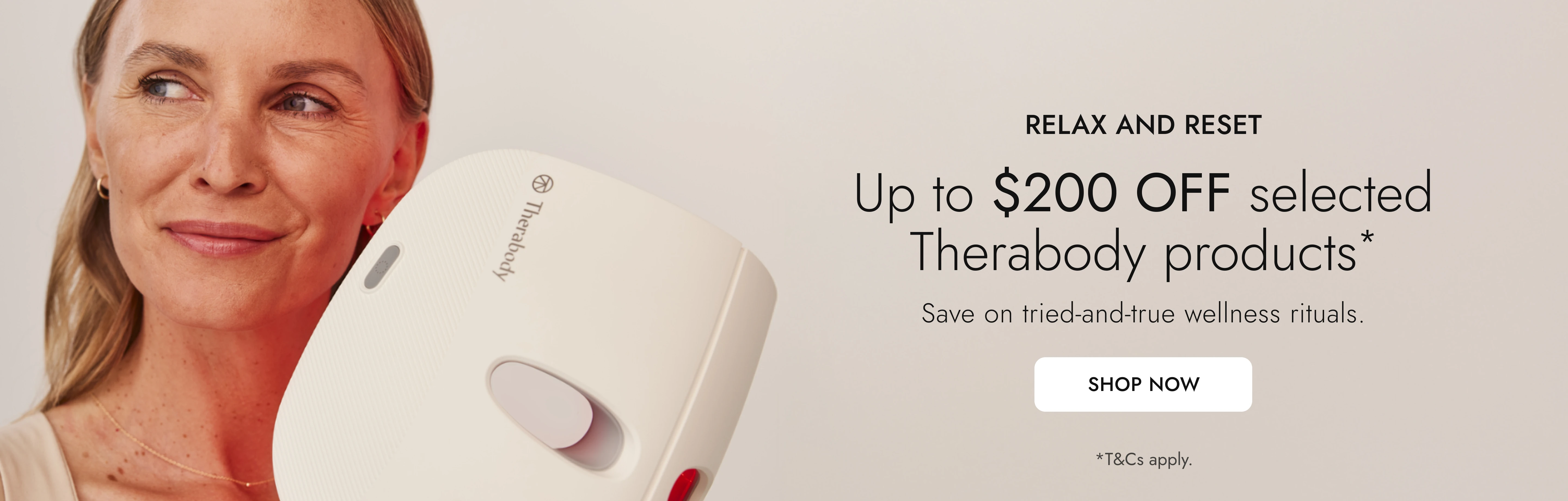 NZ Homepage Banner - Current 5 - Therabody Brand Discount