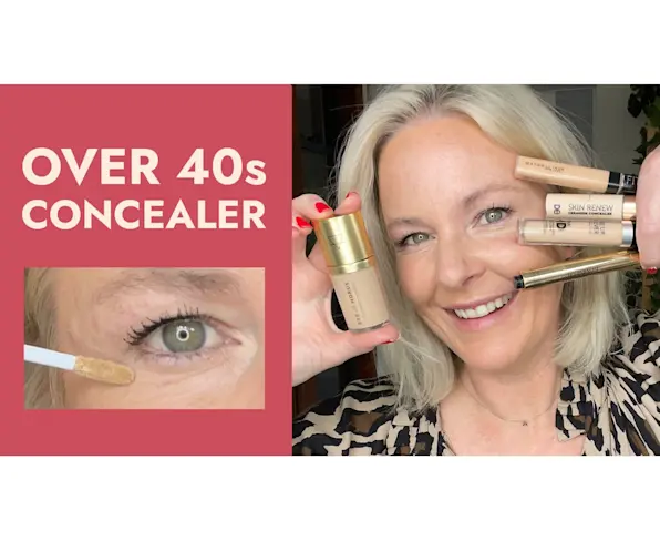 VIDEO: Concealer tips for over 40s | Best products