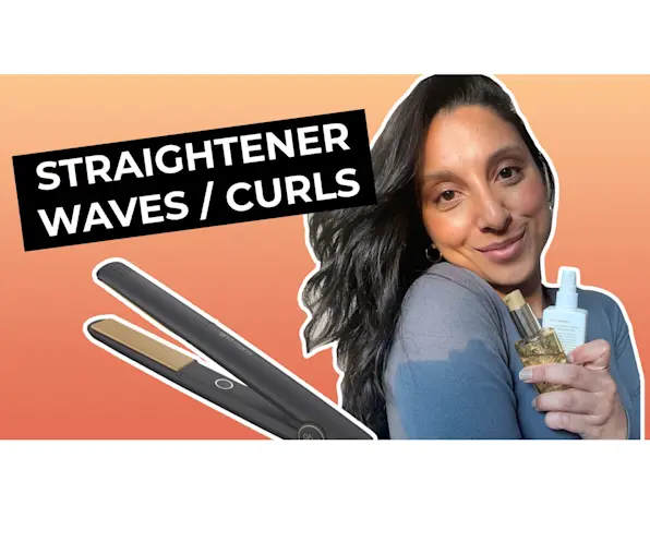 VIDEO: How to curl hair with a straightener (In 5 minutes)