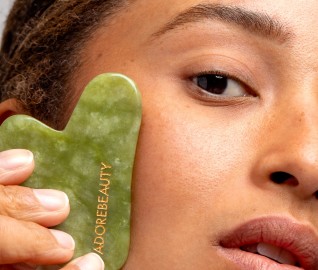Adore Beauty Jade Facial Massage Set