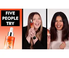 VIDEO: Can this fix a dry scalp!? 5 people try NEW Kerastase Nutritive Scalp Serum