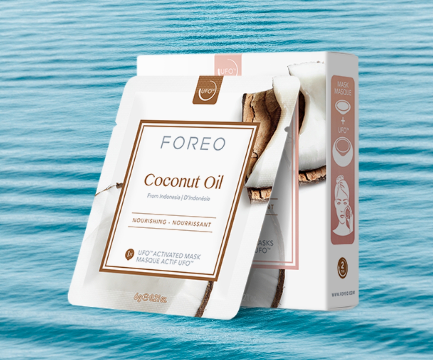 Foreo Farm to Face Sheet Mask - Coconut Oil