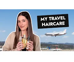 VIDEO: My travel haircare essentials | Hair routine for holidays!