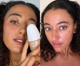 Clinique Serum foundation review before and after 