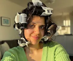 Beauty IQ Article - I Tried the "Farrah Fawcett" 70s Hair TikTok Trend to See What It's Like in Real Life