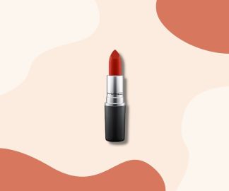M.A.C Cosmetics Matte Lipstick - orange background