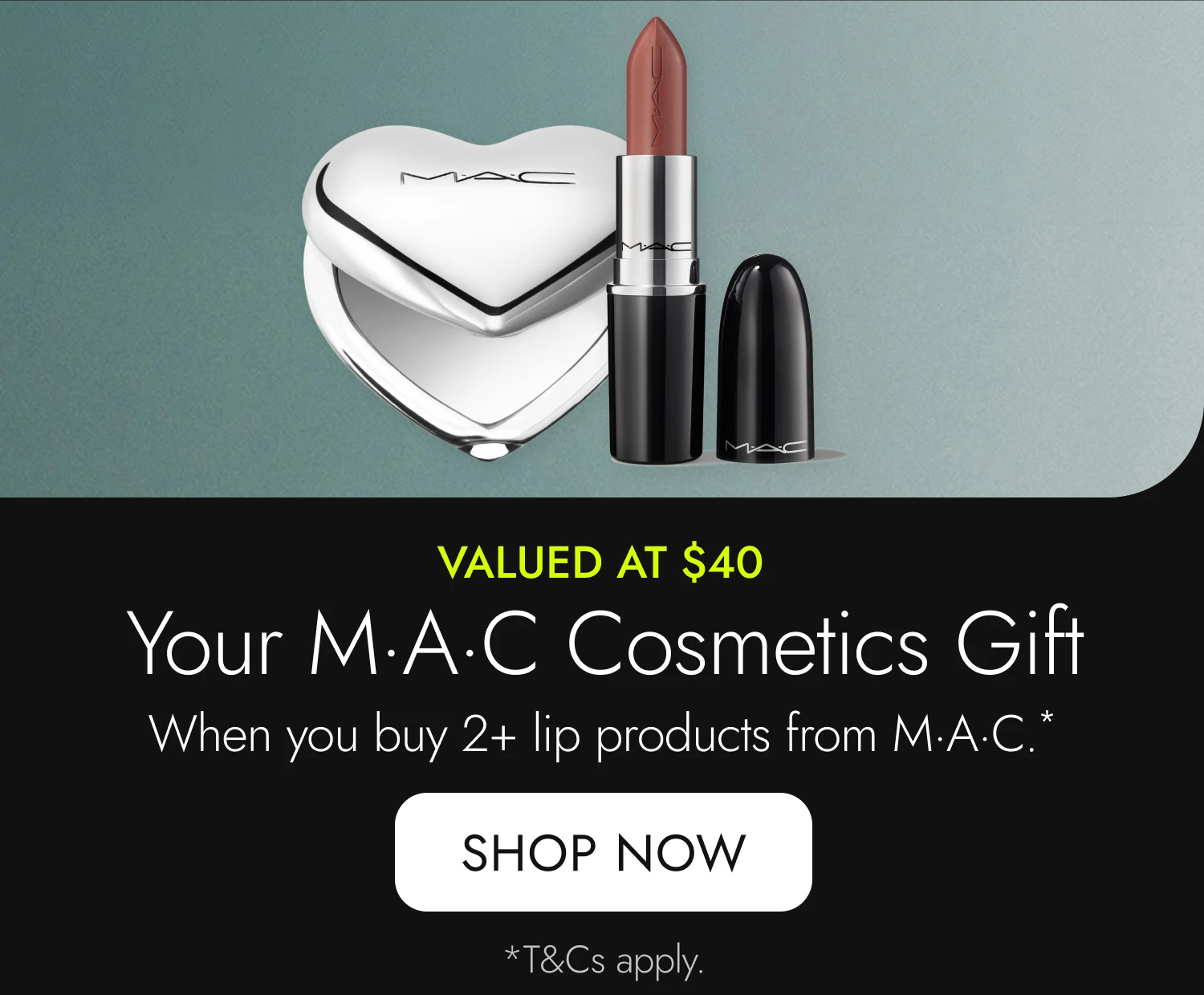 NZ Homepage Banner Image 4 - M.A.C Cosmetics GWP