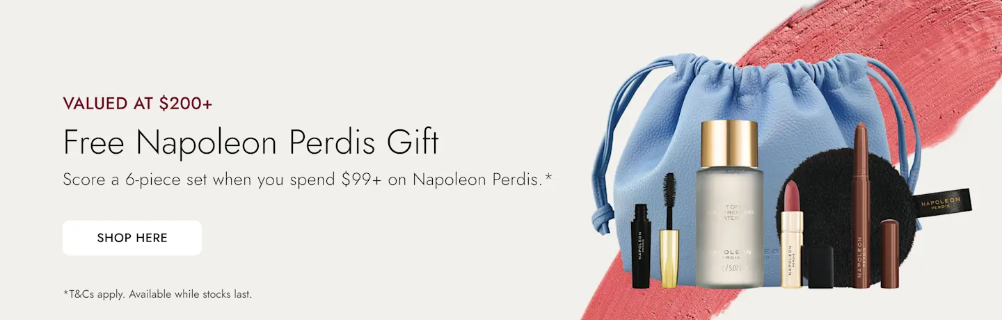 AUS Homepage Banner - Image 3 - Napoleon Perdis Major Gift